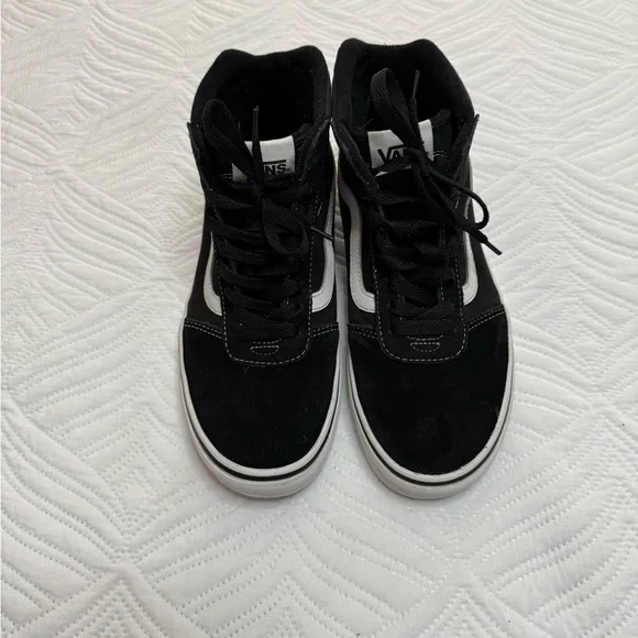 Vans Men’s SK-8 Black Suede High Top Sneakers. Size 8 Women’s 9 - Picture 2 of 7